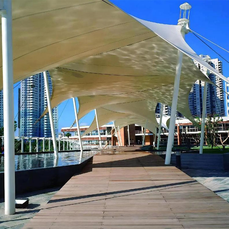 炎陵县膜结构景观棚