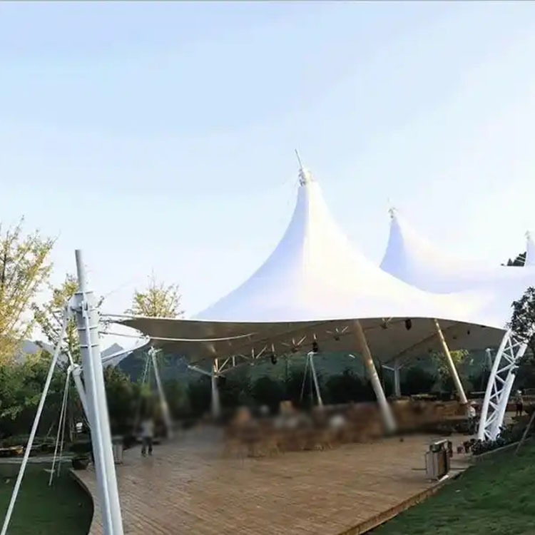 炎陵县膜结构景观棚