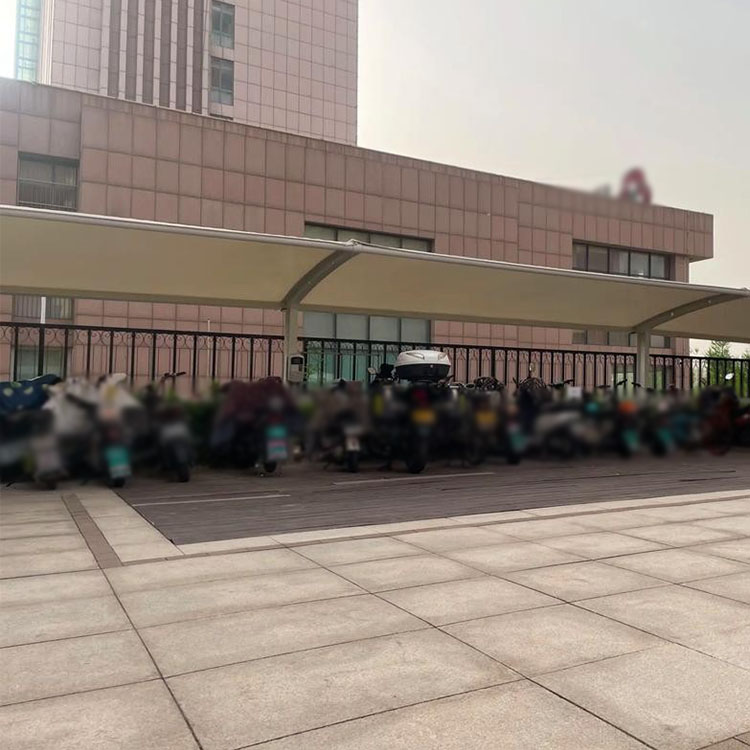 炎陵县膜结构电动车棚